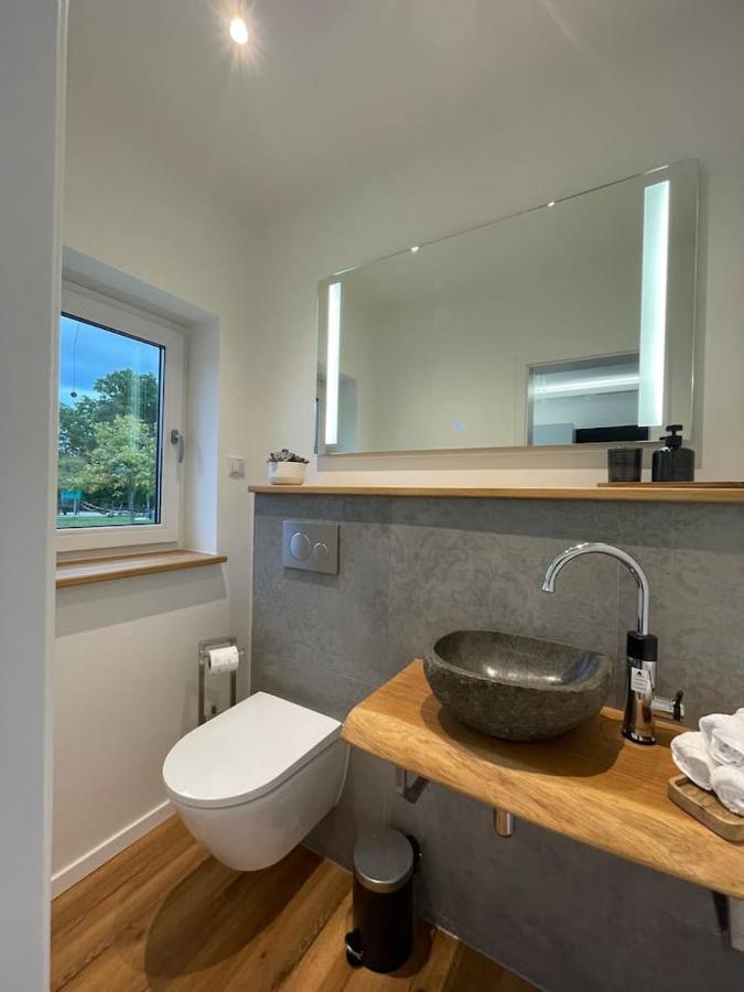 Alte Zahnstation Laussnitz Villa Exteriör bild